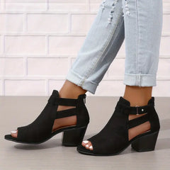 🔥Last Day Promotion 50% OFF - 2024 New Women's Orthopaedic High Heel Leather Shoes