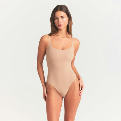 square neck bodysuit