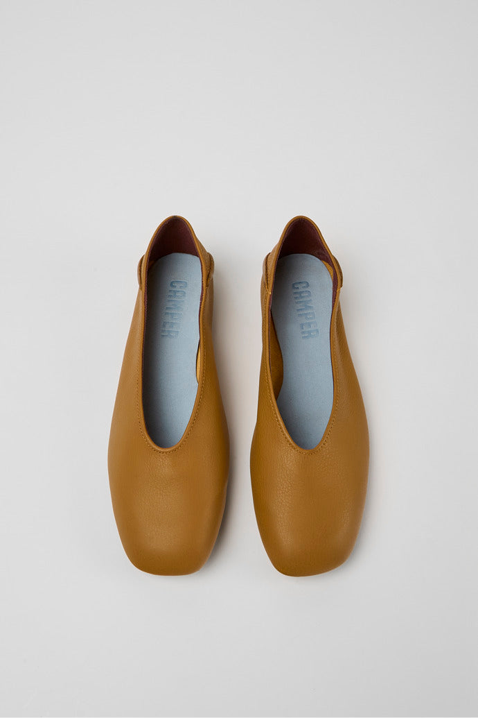 Casi Myra Leather Ballerinas