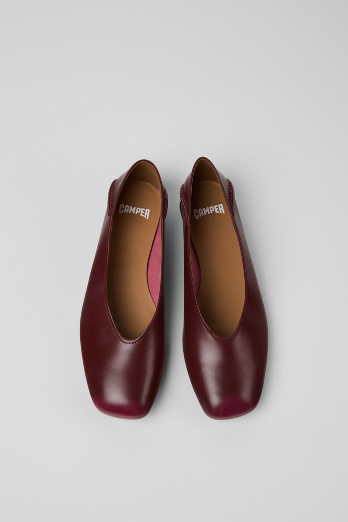 Casi Myra Leather Ballerinas