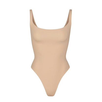square neck bodysuit