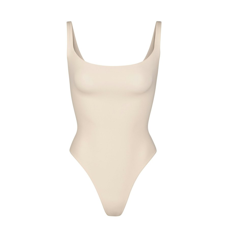 square neck bodysuit