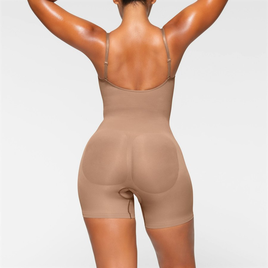 mid thigh bodysuit