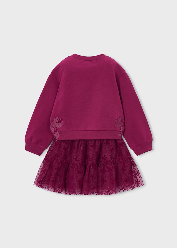 Girls' Cotton Floral Printed Top & Trousers Set